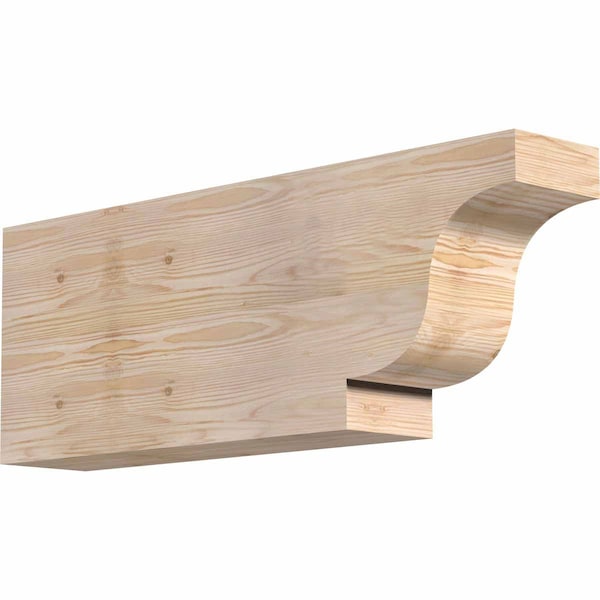 Ekena Millwork Newport Smooth Rafter Tail, Douglas Fir, 5 1/2"W x 12"H x 32"L RFT06X12X32NEW00SDF - main